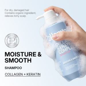 Pallamina Collagen Keratin Smoothing Shampoo – OEM / Private Label 500ml