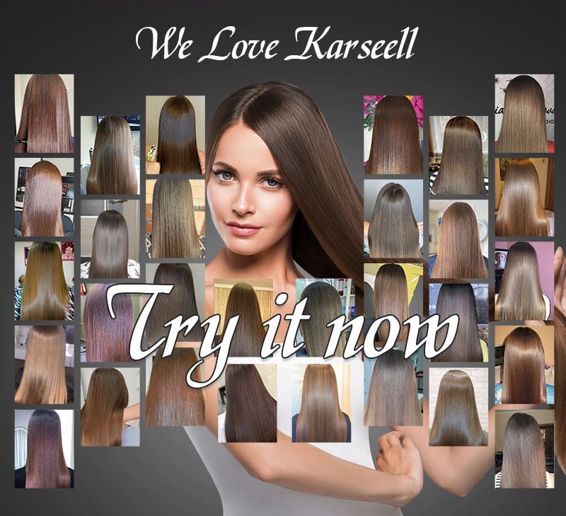 Karseell BNC smoothing and straightening results - long-term frizz control