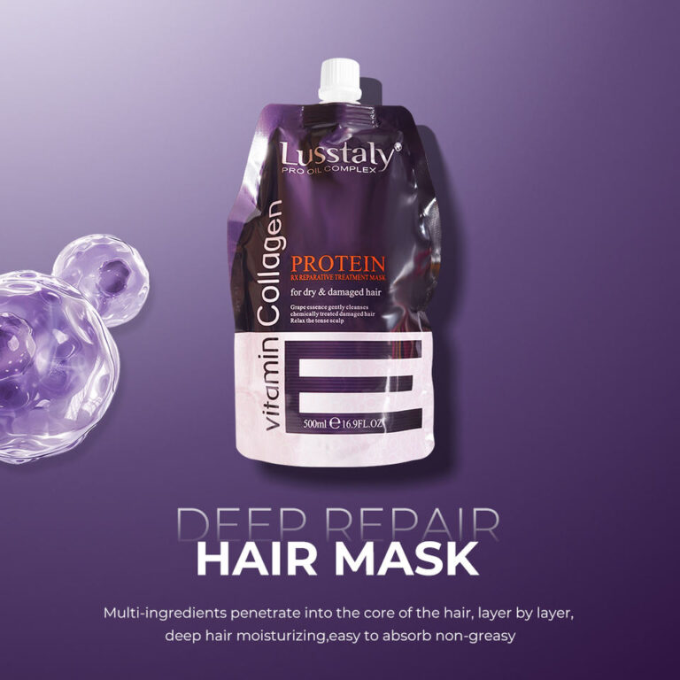 Lusstaly Collagen Hair Mask Repair Dry And Damage Keratin Professional Protein Hair Treatment Smooth Hair Mask - Key Benefits - OEM/ODM Wholesale by Chinchy Group