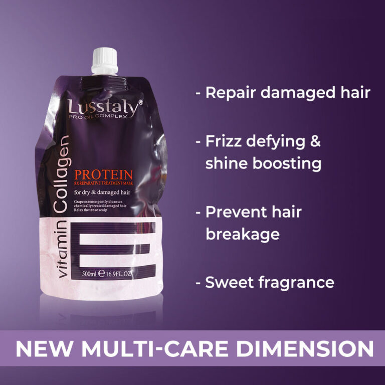 Lusstaly Collagen Hair Mask Repair Dry And Damage Keratin Professional Protein Hair Treatment Smooth Hair Mask - Texture & Finish - OEM/ODM Wholesale by Chinchy Group