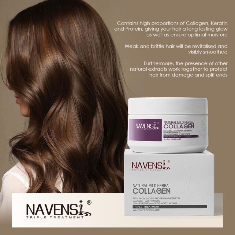 Navensi Private Label Hair Care Collagen Hair Mask Soft Smoothing Repairing Keratin Protein Hair Mask Treatment - Application & Use - OEM/ODM Wholesale by Chinchy Group