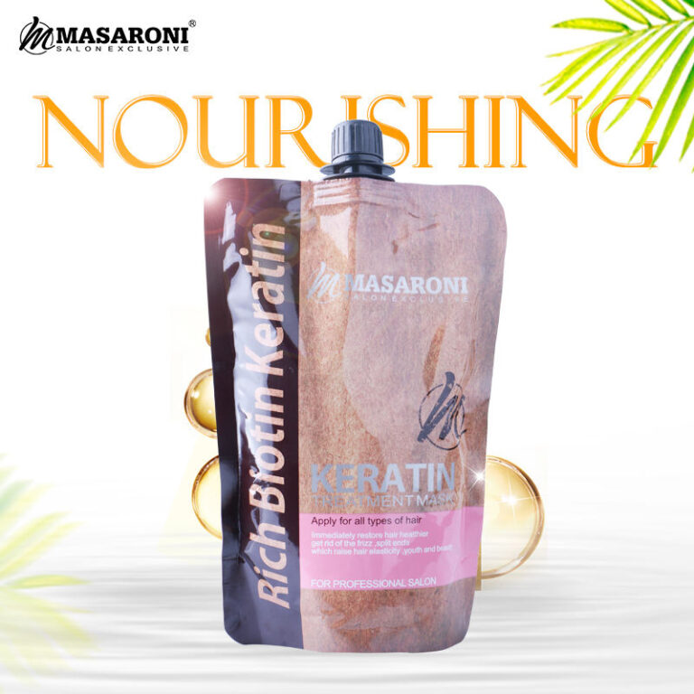 Masaroni Rich Biotin Keratin Hair Treatment Collagen Argan Oil Smooth Deep Conditioner Repairing Hair Care Treatment - Packaging & Size - OEM/ODM Wholesale by Chinchy Group