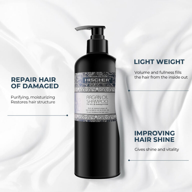 Hischer Hair Care Products Professional Natural Hair Shampoo Organic Argan Oil Hair Shampoo - Application & Use - OEM/ODM Wholesale by Chinchy Group