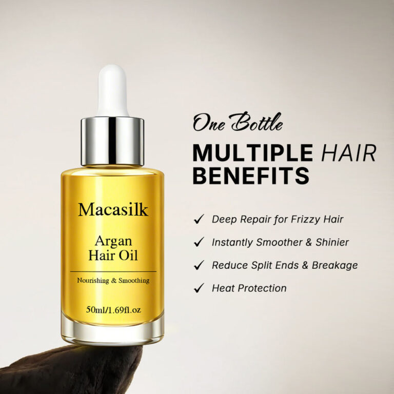 Chinchy Argan Hair Oil Nourishing Repairing Hair Care Essential Oil 50ml for All Hair Types - Key Benefits - OEM/ODM Wholesale by Chinchy Group
