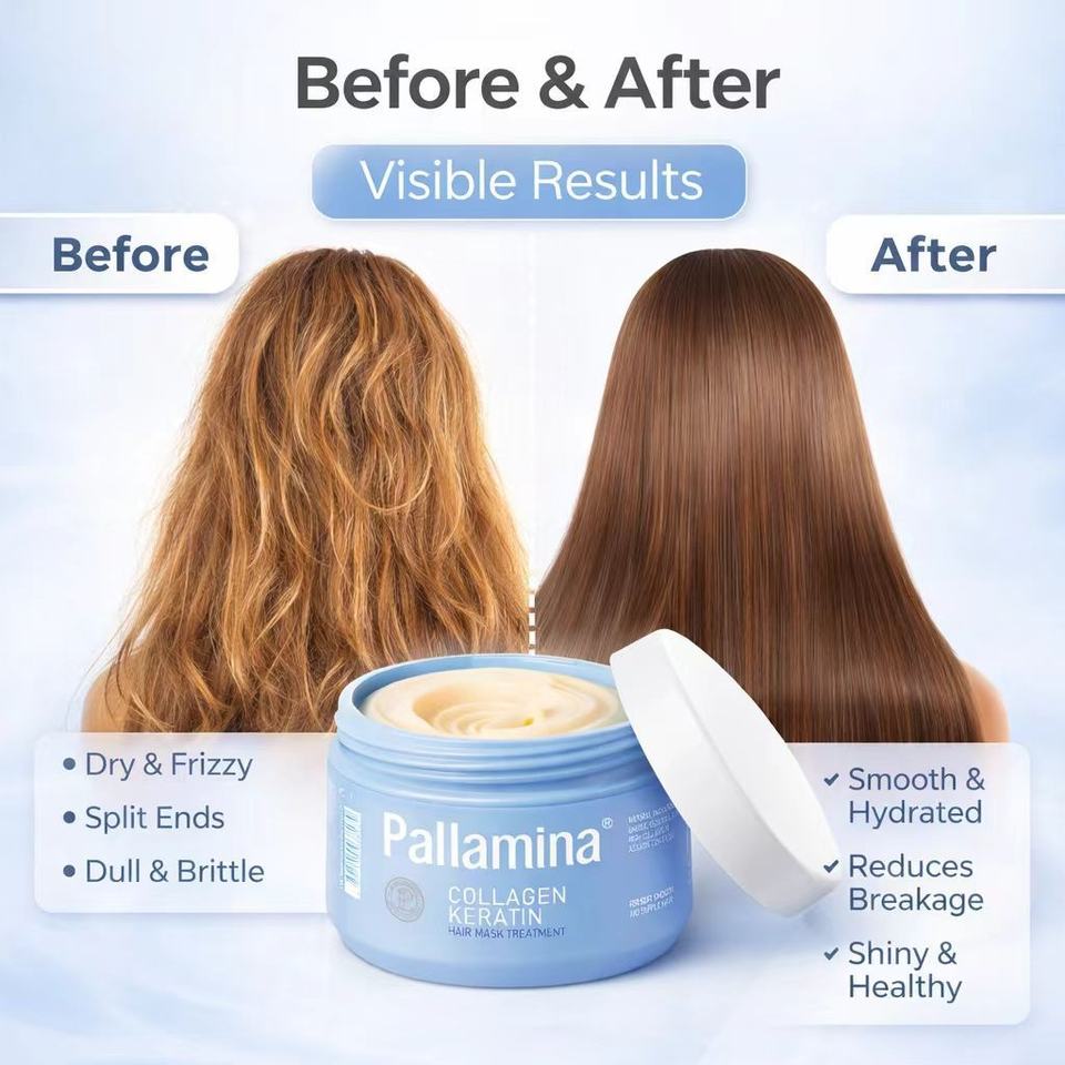 Pallamina shampoo liquid formula - pearlised finish
