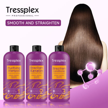 Tressplex Brazilian Keratin 1000ml smoothing hair treatment product photo