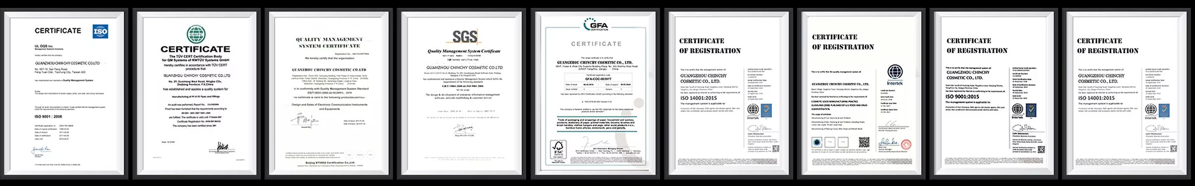 chinchy certification