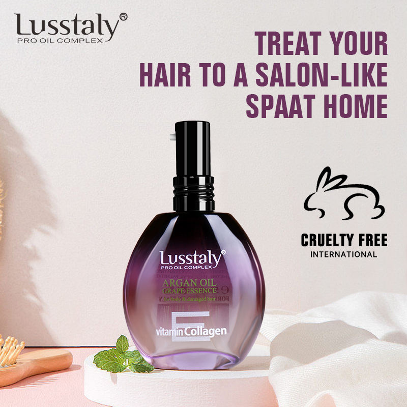 Lusstaly Hair Shampoo Keratin Treatment Curly Hair Products Black