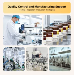 quality control manufacturing support factory leave in conditioner