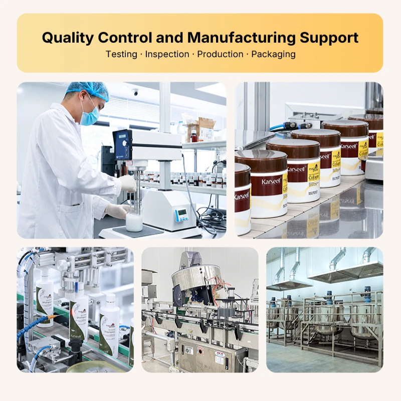 Quality control and manufacturing support factory