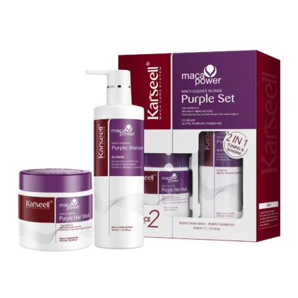 Karseell Purple Shampoo & Hair Mask Set