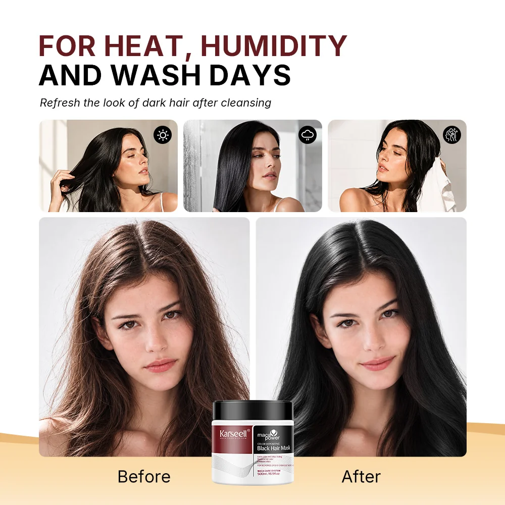 Karseell Black Hair Mask - Image 7